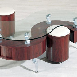 VIG - S Shaped Coffee Table - Coffee Tables