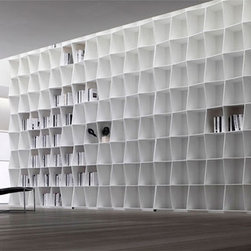 WAVY Modular Bookcase w/ SAMOA Lounge Chairs - Products