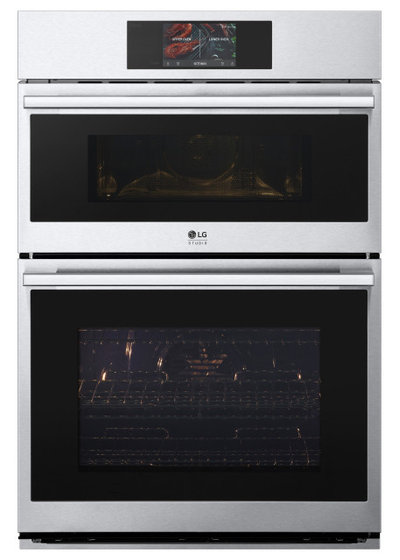 LG Studio’s combination double wall ovens