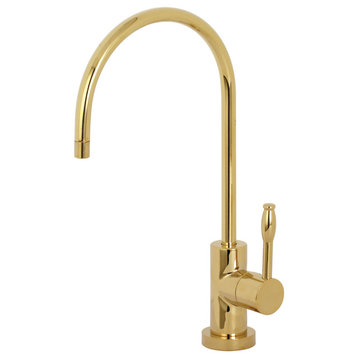 Kingston Brass Single-Handle Cold Water Filtration Faucet, Polished Brass