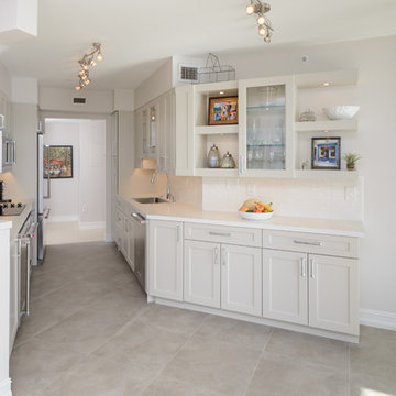 Transitional Kitchen in Sunny Isles, FL