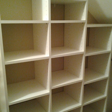 Angled Ceiling Closets