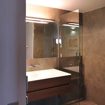 Douche à l'italienne
