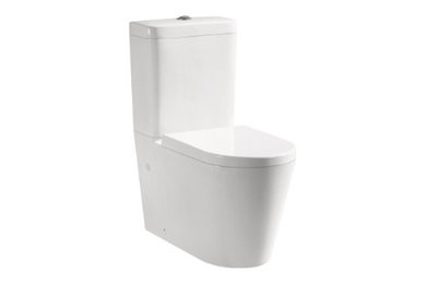 Cube Curved Toilet Suite
