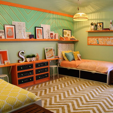 Girl's Casual Chic Bedroom