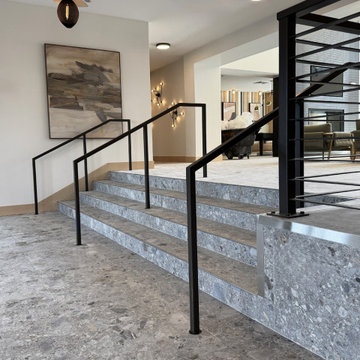 Horizontal ADA Railings for Apartment Complex
