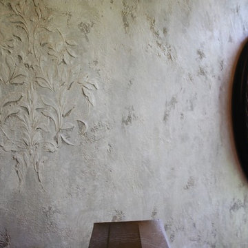 French Plastered Living Room