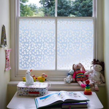 Katte white printed design