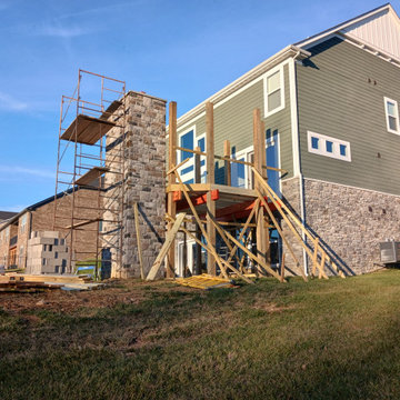 Union | 2-Story Covered Octagon Custom Deck