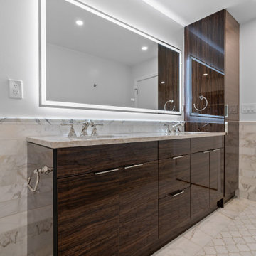Kitchen and bathroom design and build in Broadmoor, Seattle