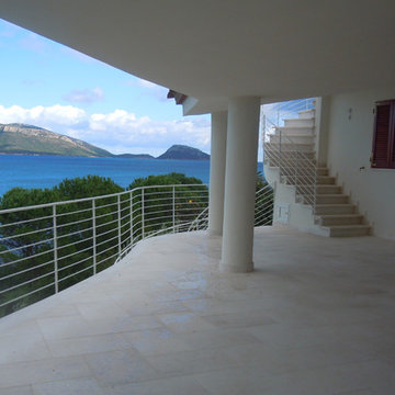 veranda vista mare