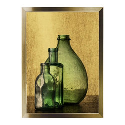 Empty Bottles on Brass / Raw Metal Series - Products