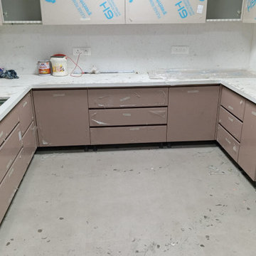 Modular Kitchen Completed in Sector 17A, Noida