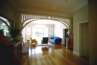 Photo of an arts and crafts home design in Sydney.