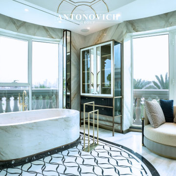 A Private Sanctuary of Luxury | Master Suite Design by Antonovich Group