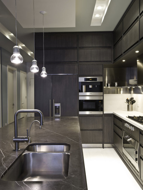 Modern kitchen cabinets - East 22nd Street, NYC
