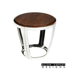 ACD-23102-02R-W Alyssa Side Table Wood Top - Side Tables And End Tables