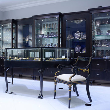 Queen Anne Display Cases
