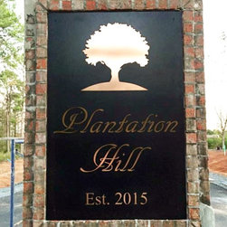 Custom CNC Cut Signs - Products