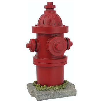 Dog's Second Best Friend Fire Hydrant Statue, Small