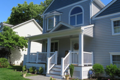 This is an example of a traditional home design in New York.