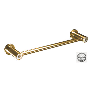 Muse Diamond towel bar. Gold