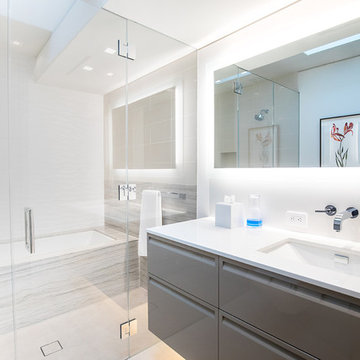 Trousdale Beverly Hills luxury home guest bathroom