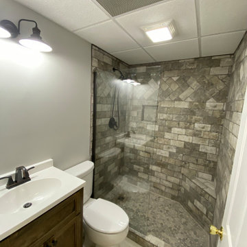 Small Basement Bathroom