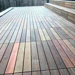 Floating IPE deck - Deck Tiles And Planks