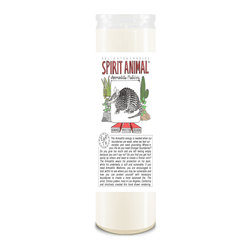 Enlighten Candles Spirit Animal Armadillo Medicine - Candles