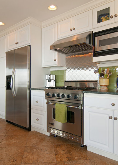 Eclectic Kitchen by Elizabeth P. Lord Residential Design LLC