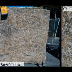 CAPPUCCINO GOLD GRANITE SLAB 3CM - Kitchen Countertops