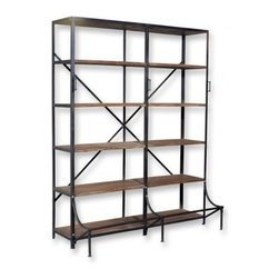 Double Unit Bookshelf - Bookcases