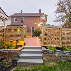 Cedar Lattice Fence & Gate - Home Fencing And Gates