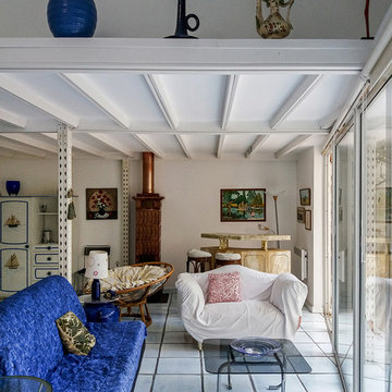 Patio interno, città di mare