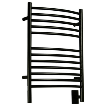 Jeeves E-Curved Towel Warmer, Oil Rubbed Bronze