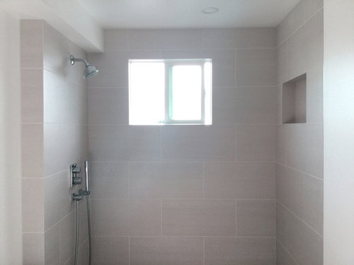 Unslightly Transition From Tile To, Can You Put Tile On Drywall In A Shower
