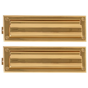 Home Improvement Deltana MS626U5 8 7//8-Inch Mail Slot with Solid Brass Interior Frame Top Notch Distributors Inc.