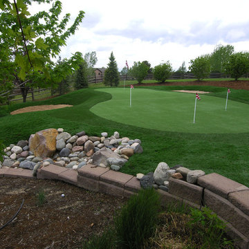 Synthetic Putting Green Complexes (bunkers/chipping/hazards)