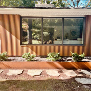 Outdoor Slat Wall Cladding