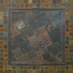 California Gold And Multi Classic Slate - Tile