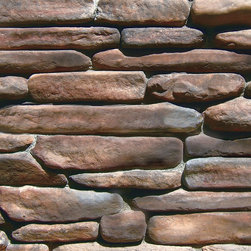 Coronado Stone Products - Coronado Tumbled Ledge Stone - Color: Dakota Brown - Artificial Stone - Products