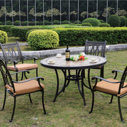 Cast Aluminum - Outdoor Dining Chairs