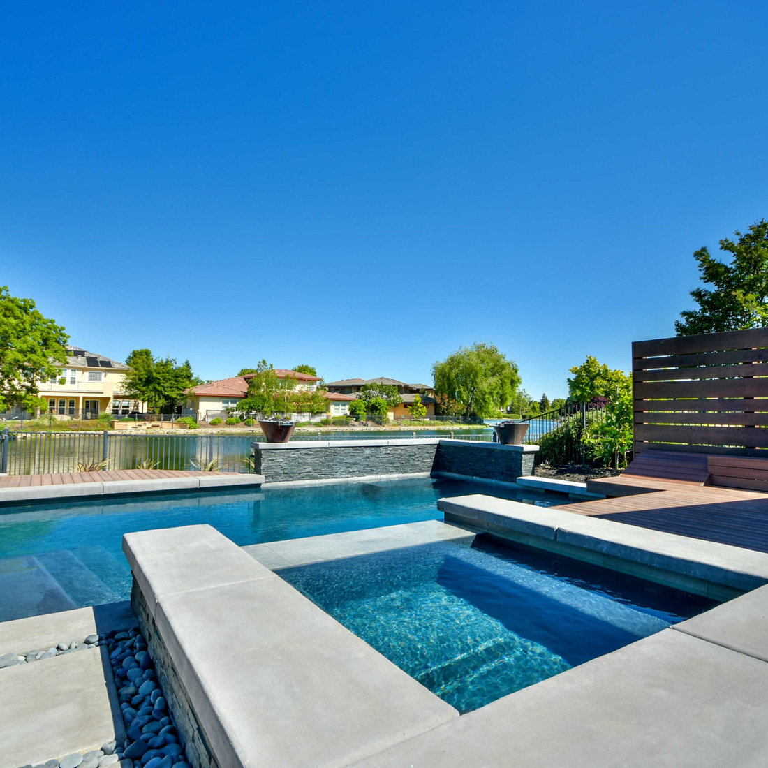 Custom Pool and Outdoor Kitchen