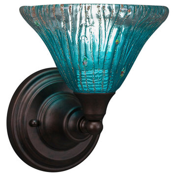 1 Light Wall Sconce In Bronze (40-BRZ-458)