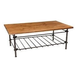 Knot Cocktail Table by Stone County Ironworks - Side Tables And End Tables