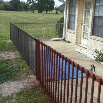 metal fence
