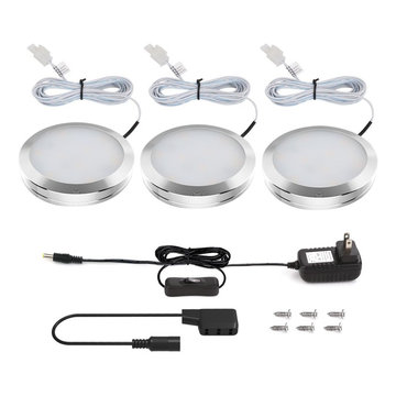 LED Under Cabinet Lighting Kit, 3 Deluxe Kit, Total of 6 Watt, 510lm, All Access