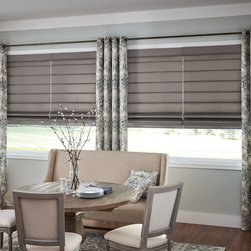 Fabric Shades - Roman Shades