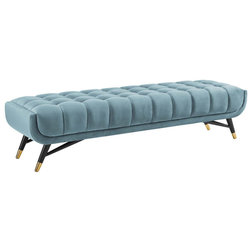 Midcentury Upholstered Benches by Simple Relax
